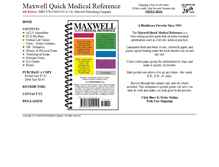 Tablet Screenshot of maxwellbook.com